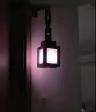 Pixel Style Night Light Portable Lantern - 16 Colors Tabletop Ornament